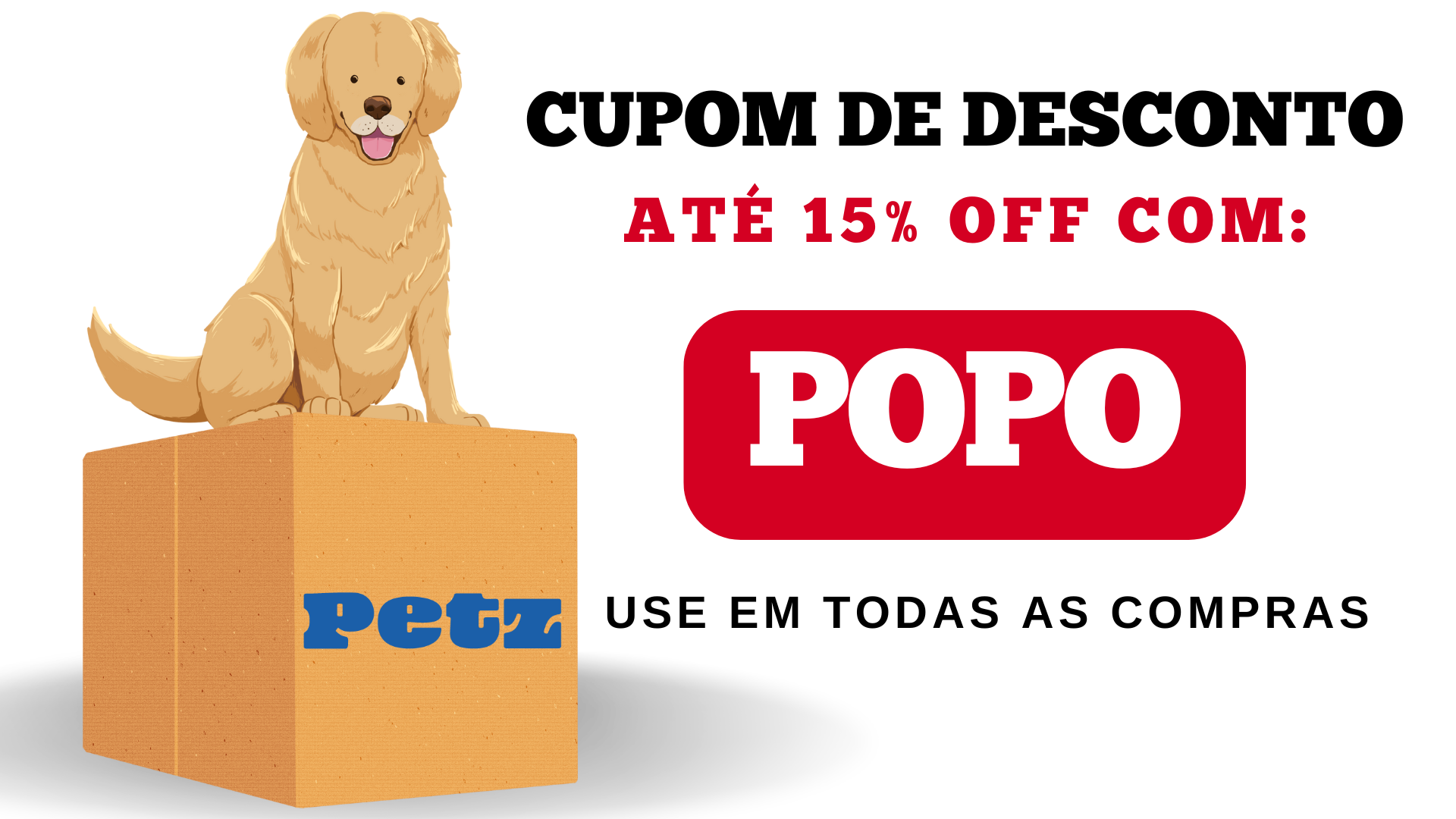 SITE - CUPOM DE DESCONTO POPO - PETZ